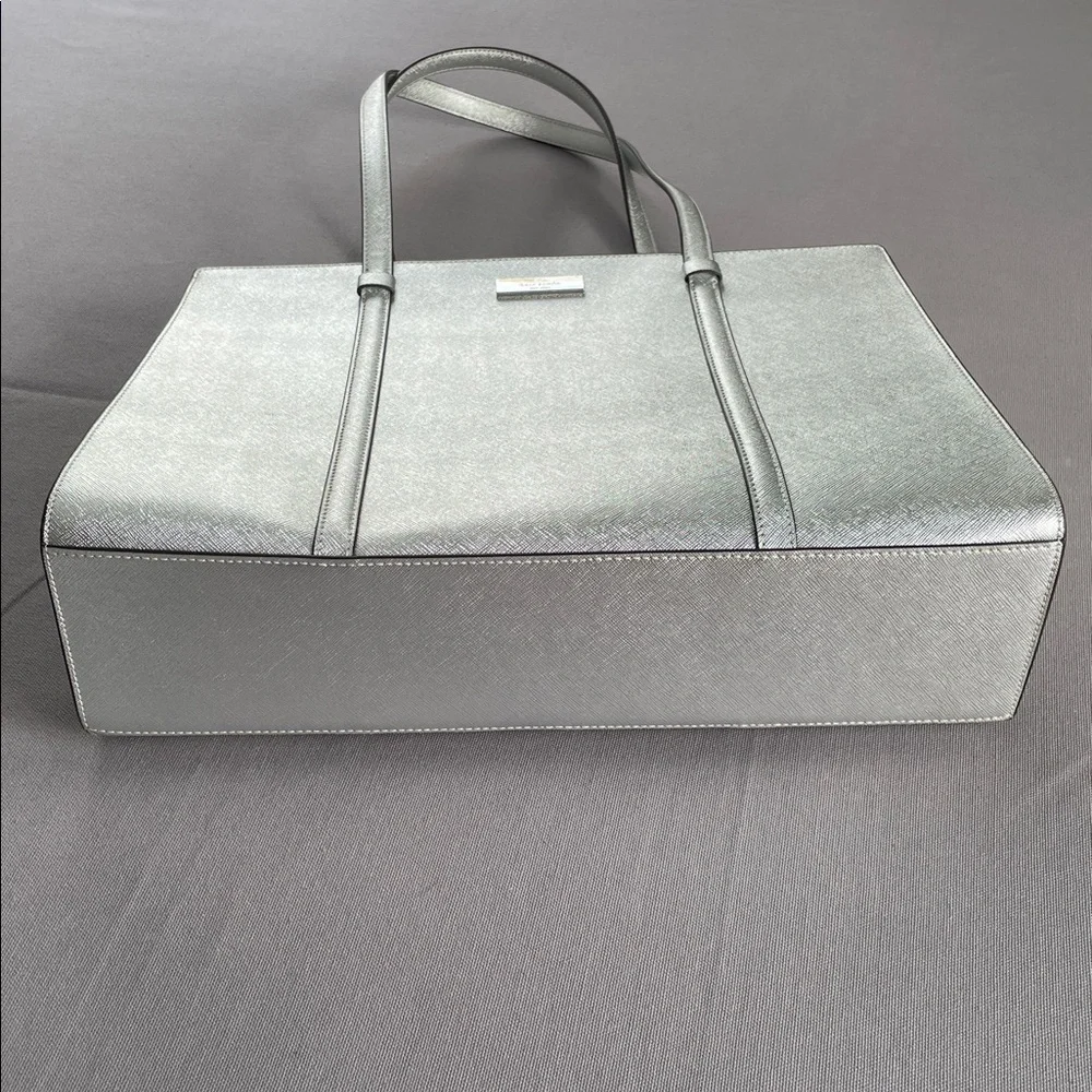 Kate Spade Kenzie Silver Metallic Purse & Wallet - Picture 6 of 16